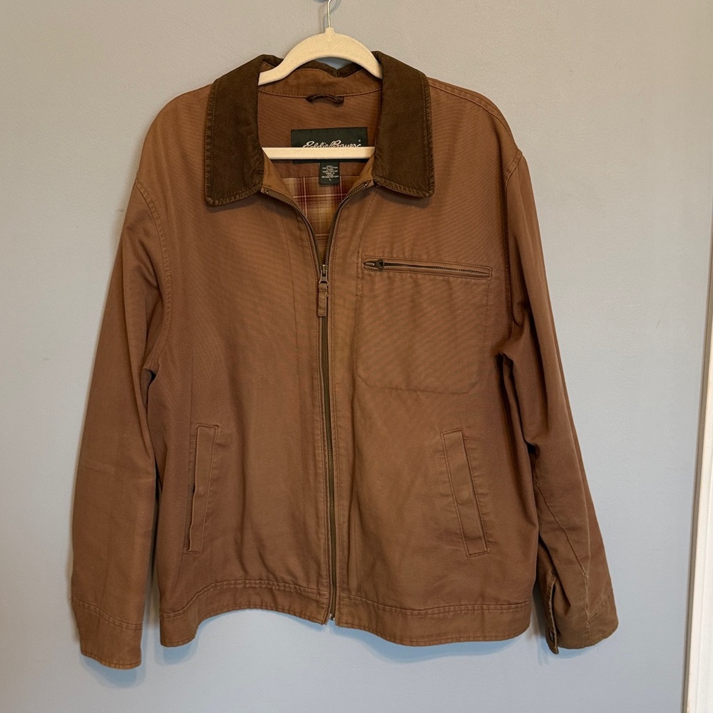 Eddie Bauer Men's Barn Chore Jacket (L)